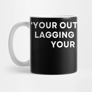 Your outcomes are a lagging measure of your habits Atomic Habits James Clear Mug